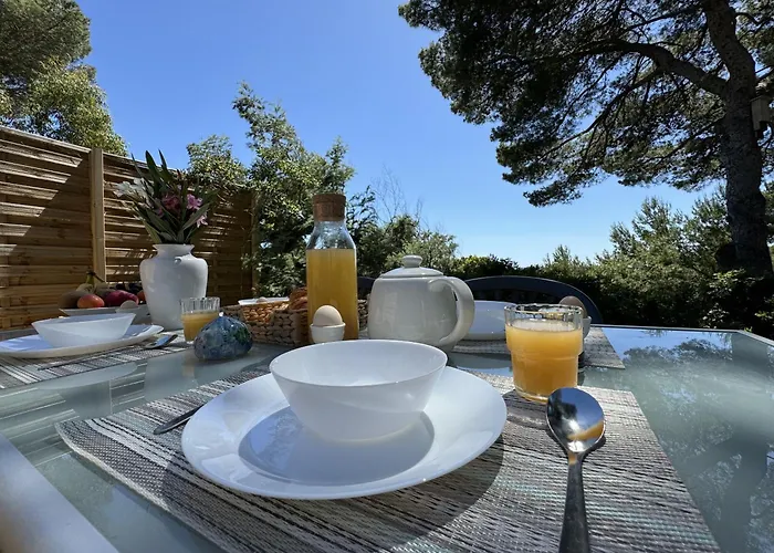 Le Romarin, Mobil-home Climatisé Avec Vue Sur La * Hyères